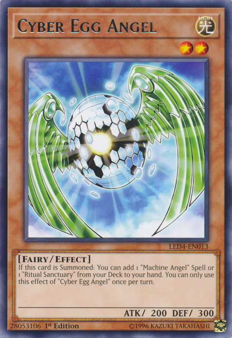 Cyber Egg Angel [LED4-EN013] Rare | Deep Dive Games St. Marys