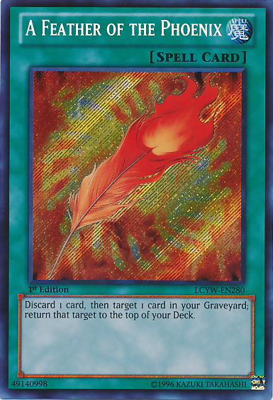 A Feather of the Phoenix [LCYW-EN280] Secret Rare | Deep Dive Games St. Marys