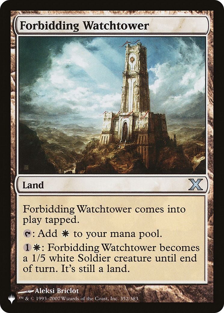 Forbidding Watchtower [The List] | Deep Dive Games St. Marys