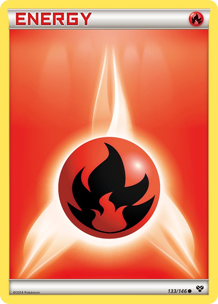 Fire Energy (133/146) [XY: Base Set] | Deep Dive Games St. Marys