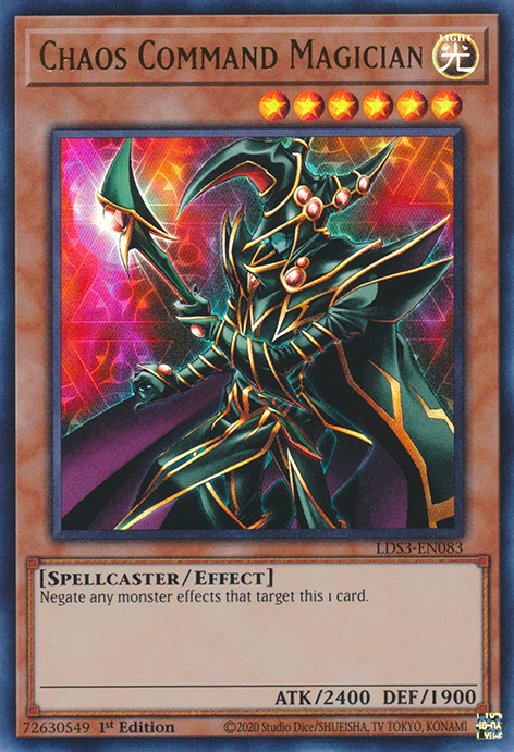 Chaos Command Magician [LDS3-EN083] Ultra Rare | Deep Dive Games St. Marys