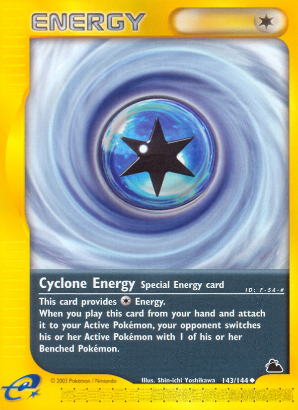 Cyclone Energy (143/144) [Skyridge] | Deep Dive Games St. Marys