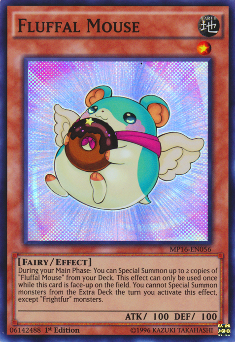 Fluffal Mouse [MP16-EN056] Super Rare | Deep Dive Games St. Marys