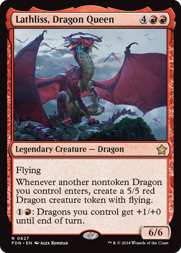 Lathliss, Dragon Queen [Foundations] | Deep Dive Games St. Marys