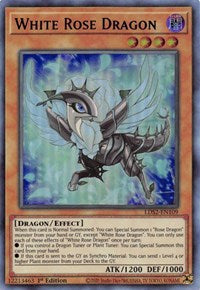 White Rose Dragon (Green) [LDS2-EN109] Ultra Rare | Deep Dive Games St. Marys