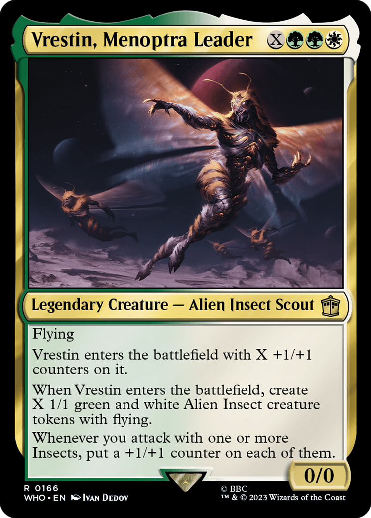 Vrestin, Menoptra Leader [Doctor Who] | Deep Dive Games St. Marys
