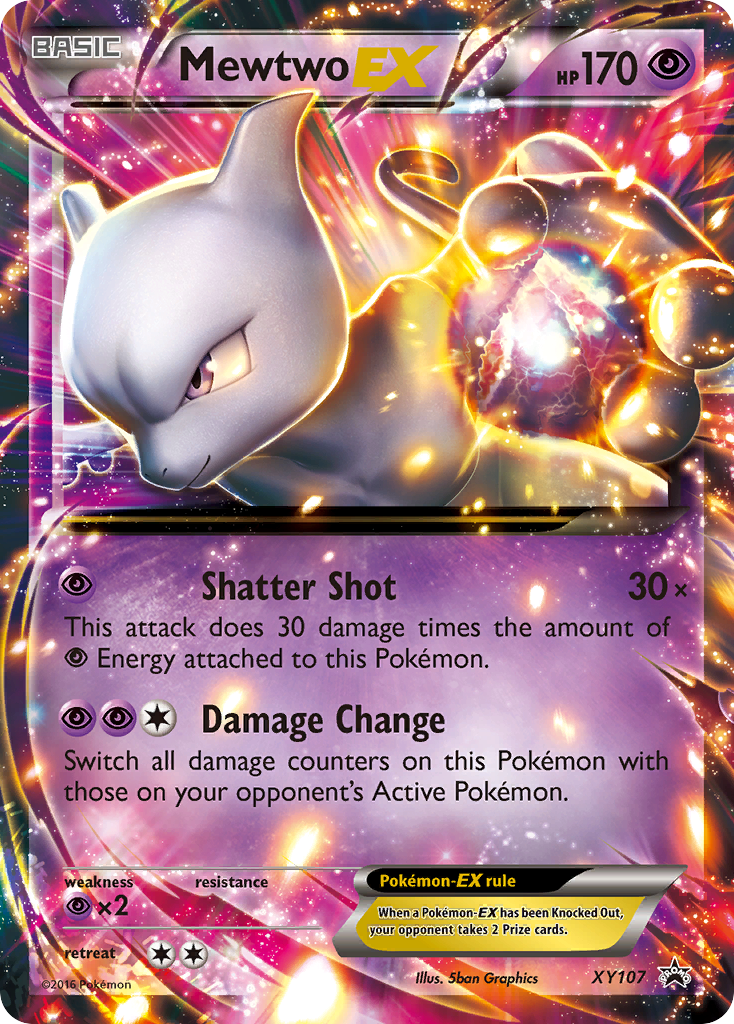 Mewtwo EX (XY107) [XY: Black Star Promos] | Deep Dive Games St. Marys