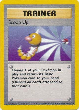 Scoop Up (78/102) [Base Set Unlimited] | Deep Dive Games St. Marys