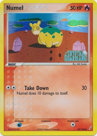 Numel (59/100) (Stamped) [EX: Crystal Guardians] | Deep Dive Games St. Marys