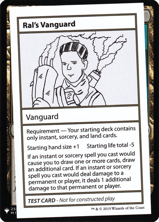 Ral's Vanguard [Mystery Booster Playtest Cards] | Deep Dive Games St. Marys