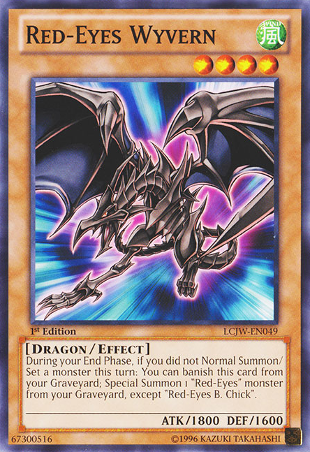 Red-Eyes Wyvern [LCJW-EN049] Common | Deep Dive Games St. Marys