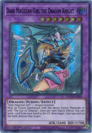 Dark Magician Girl the Dragon Knight (Alternate Art) [DLCS-EN006] Ultra Rare | Deep Dive Games St. Marys