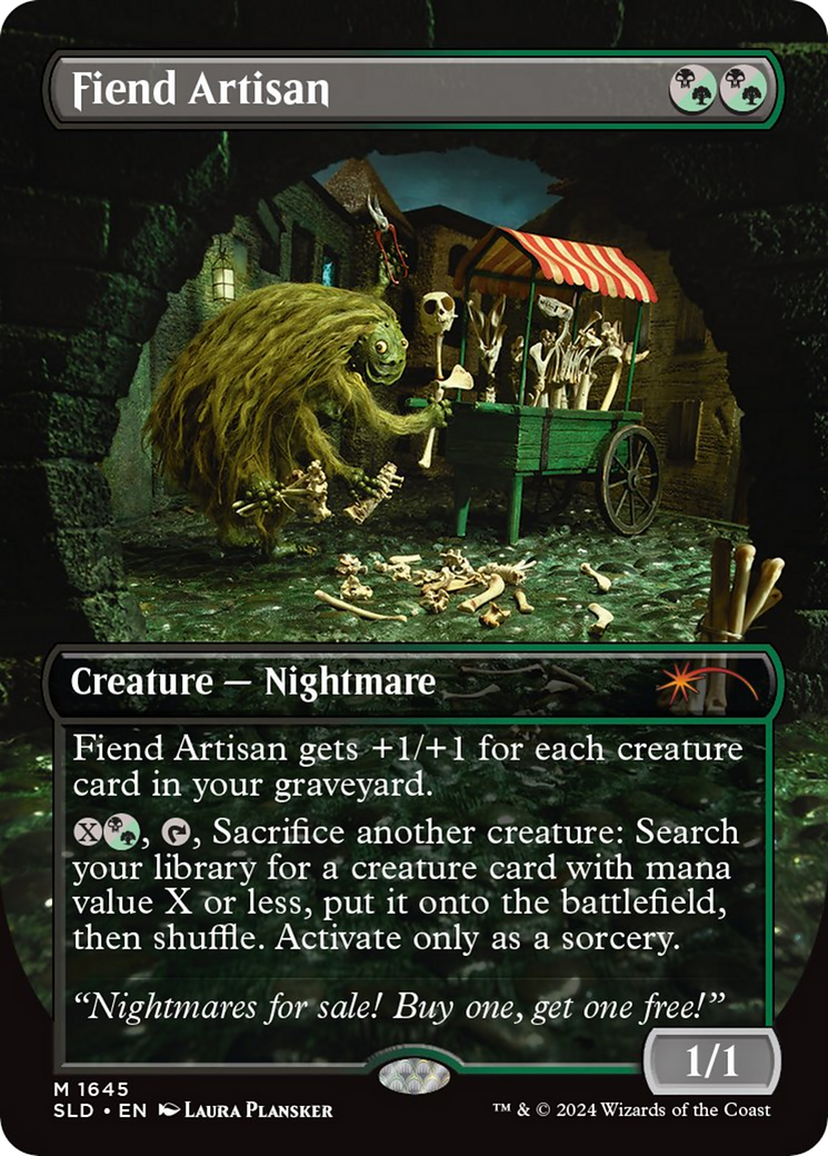 Fiend Artisan (Rainbow Foil) [Secret Lair Drop Series] | Deep Dive Games St. Marys