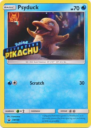 Psyduck Detective (SM199) (Pikachu Stamped) [Sun & Moon: Black Star Promos] | Deep Dive Games St. Marys