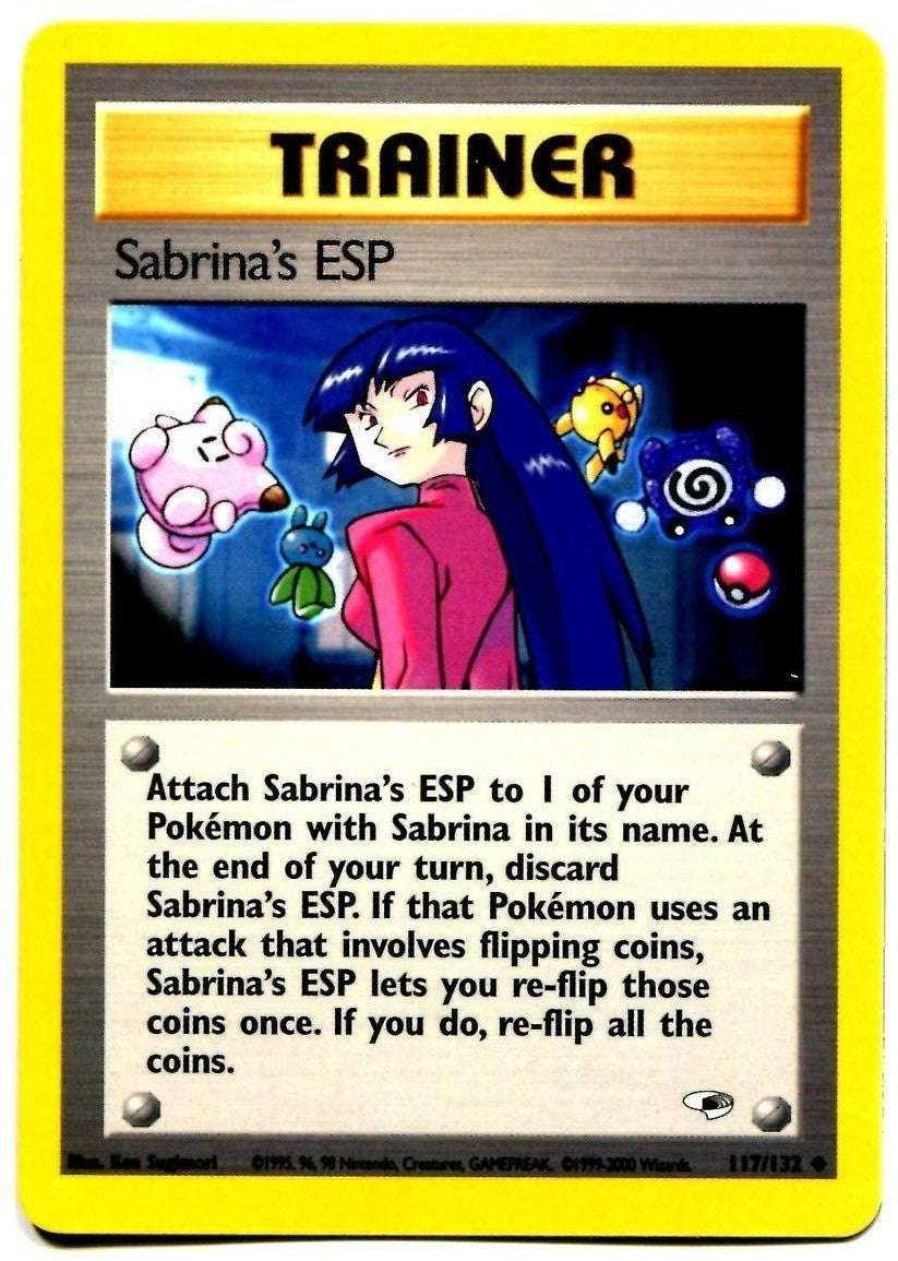 Sabrina's ESP (117/132) [Gym Heroes Unlimited] | Deep Dive Games St. Marys