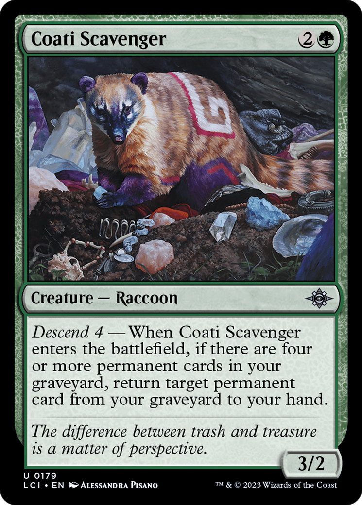 Coati Scavenger [The Lost Caverns of Ixalan] | Deep Dive Games St. Marys