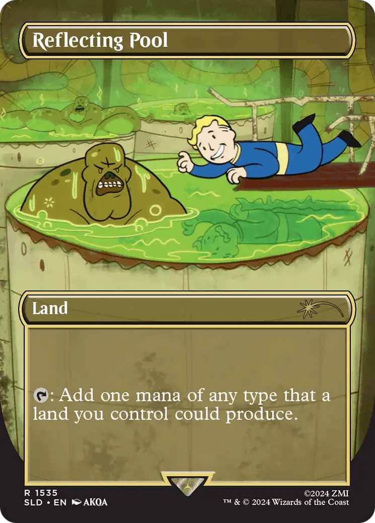 Reflecting Pool (Rainbow Foil) [Secret Lair Drop Series] | Deep Dive Games St. Marys