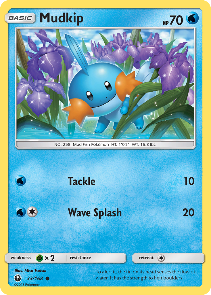 Mudkip (33/168) [Sun & Moon: Celestial Storm] | Deep Dive Games St. Marys