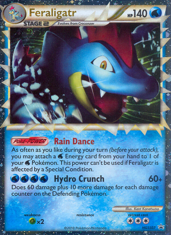 Feraligatr (HGSS07) [HeartGold & SoulSilver: Black Star Promos] | Deep Dive Games St. Marys