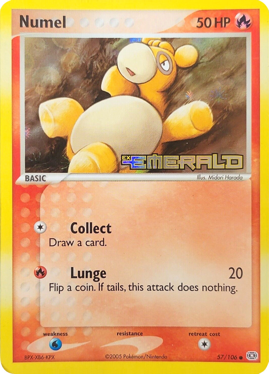 Numel (57/106) (Stamped) [EX: Emerald] | Deep Dive Games St. Marys