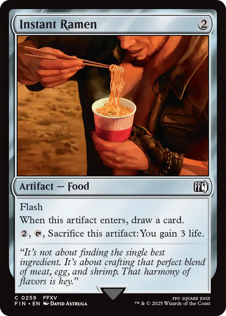 Instant Ramen [FINAL FANTASY] | Deep Dive Games St. Marys