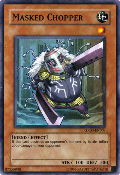 Masked Chopper [GX03-EN003] Super Rare | Deep Dive Games St. Marys