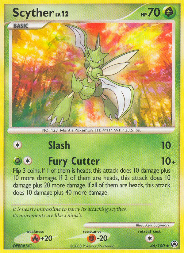 Scyther (46/100) [Diamond & Pearl: Majestic Dawn] | Deep Dive Games St. Marys