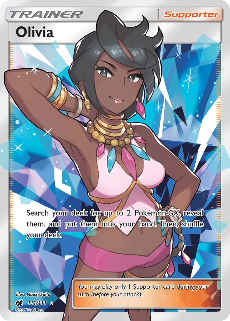 Olivia (111/111) [Sun & Moon: Crimson Invasion] | Deep Dive Games St. Marys