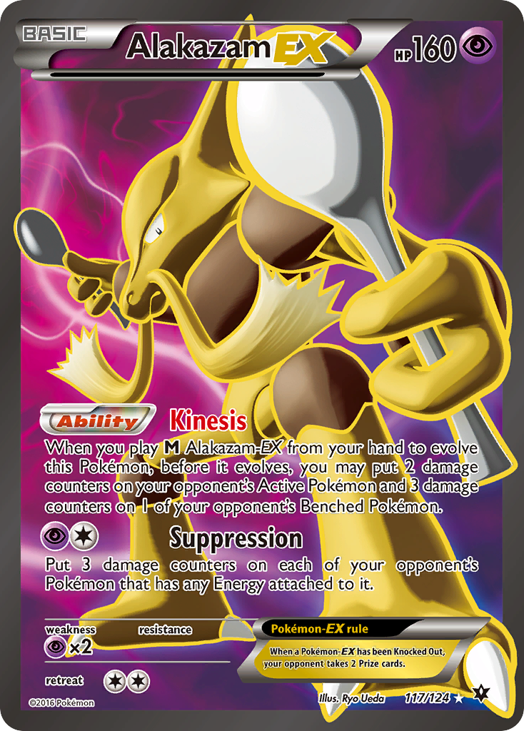 Alakazam EX (117/124) [XY: Fates Collide] | Deep Dive Games St. Marys