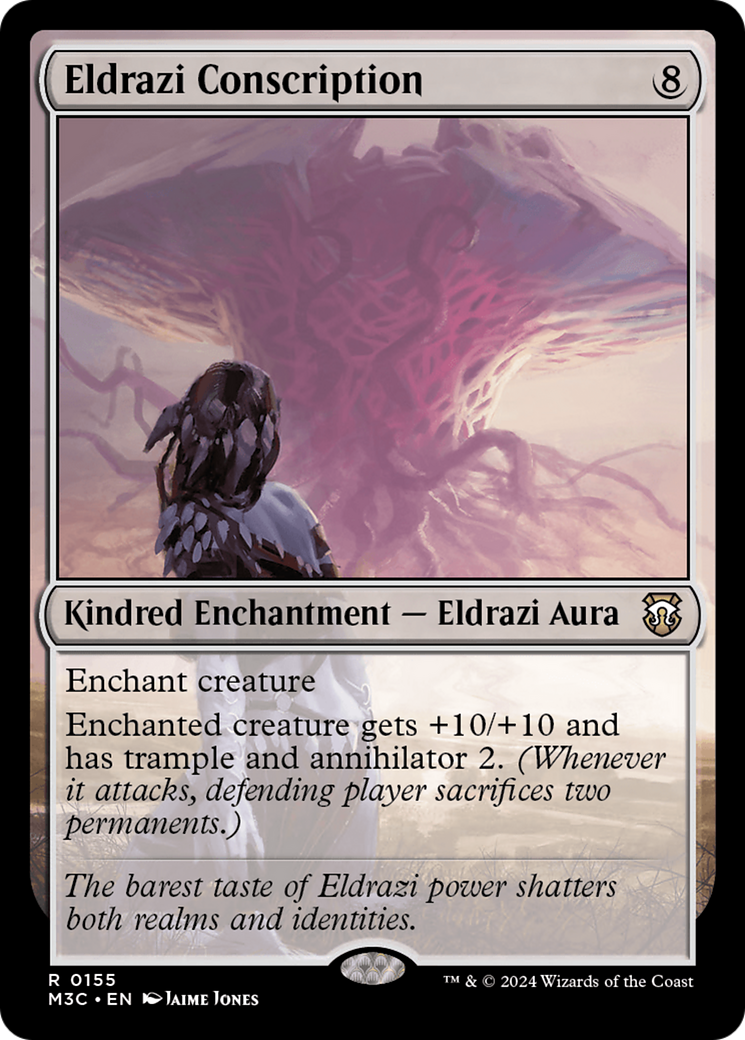 Eldrazi Conscription (Ripple Foil) [Modern Horizons 3 Commander] | Deep Dive Games St. Marys