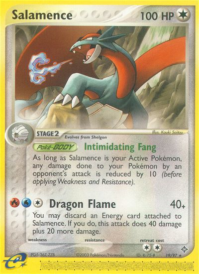 Salamence (19/97) [EX: Dragon] | Deep Dive Games St. Marys