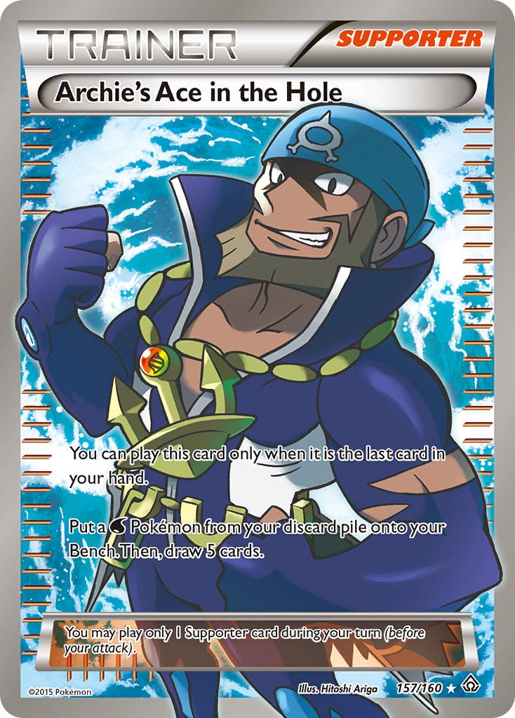 Archie's Ace in the Hole (157/160) [XY: Primal Clash] | Deep Dive Games St. Marys