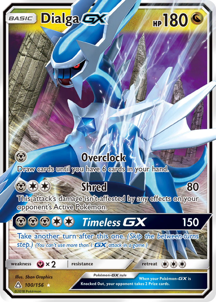 Dialga GX (100/156) [Sun & Moon: Ultra Prism] | Deep Dive Games St. Marys