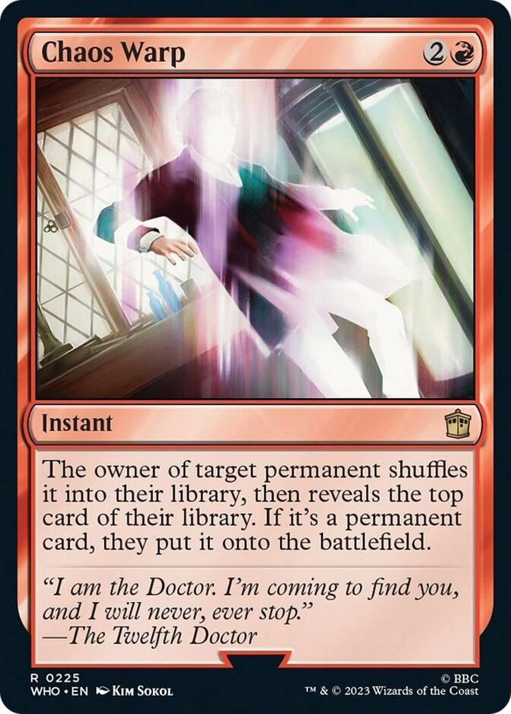 Chaos Warp [Doctor Who] | Deep Dive Games St. Marys