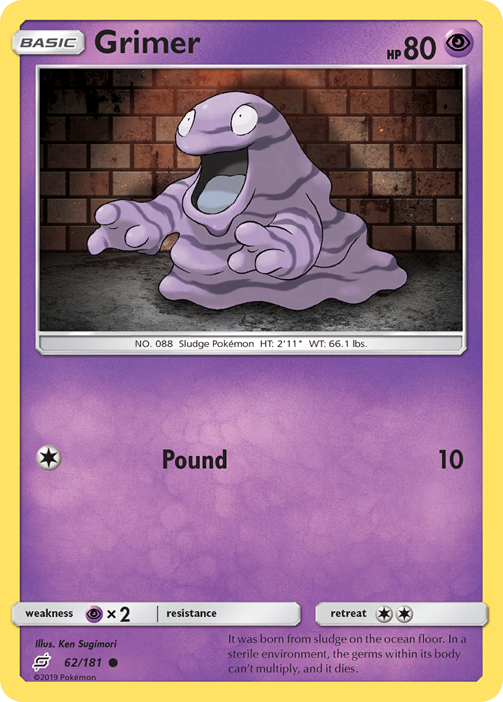 Grimer (62/181) [Sun & Moon: Team Up] | Deep Dive Games St. Marys