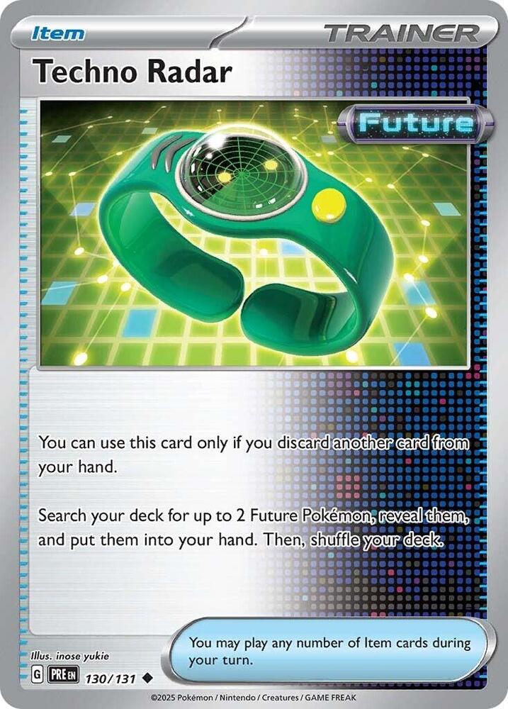 Techno Radar (130/131) [Scarlet & Violet: Prismatic Evolutions] | Deep Dive Games St. Marys