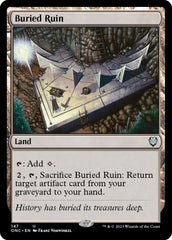 Buried Ruin [Phyrexia: All Will Be One Commander] | Deep Dive Games St. Marys