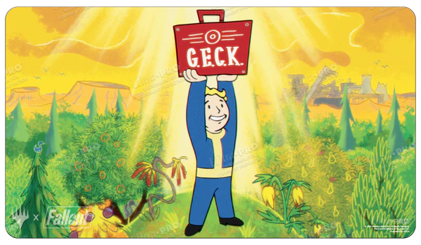 Fallout® Crucible of Worlds Standard Gaming Playmat for Magic: The Gathering | Deep Dive Games St. Marys