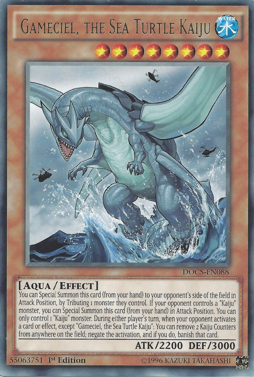 Gameciel, the Sea Turtle Kaiju [DOCS-EN088] Rare | Deep Dive Games St. Marys