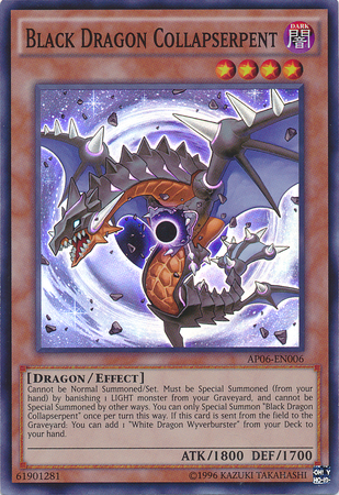 Black Dragon Collapserpent [AP06-EN006] Super Rare | Deep Dive Games St. Marys