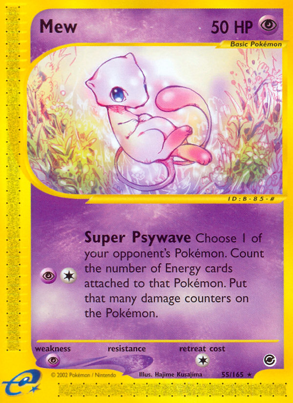 Mew (55/165) [Expedition: Base Set] | Deep Dive Games St. Marys