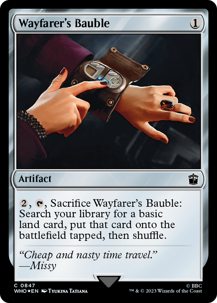 Wayfarer's Bauble (Surge Foil) [Doctor Who] | Deep Dive Games St. Marys