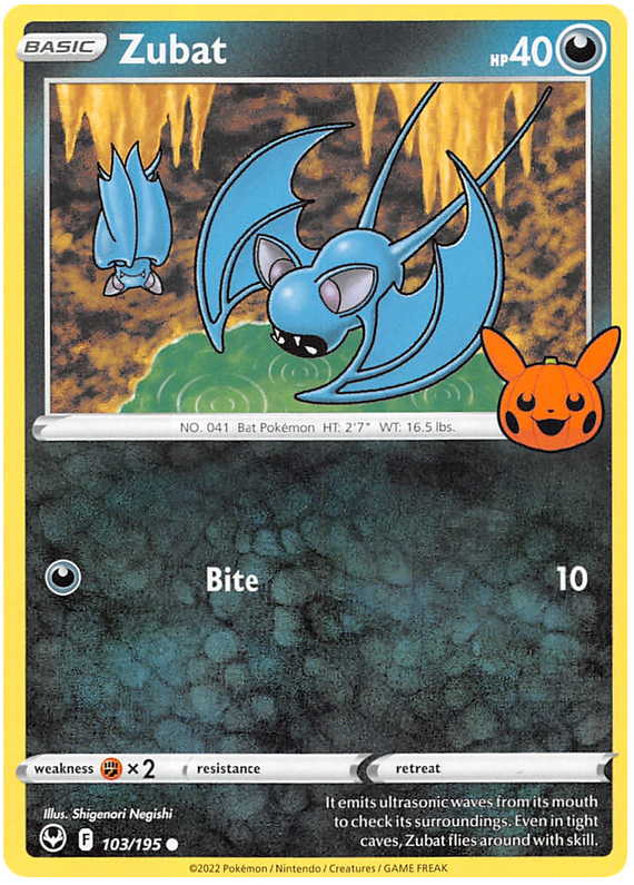 Zubat (103/195) [Trick or Trade 2023] | Deep Dive Games St. Marys