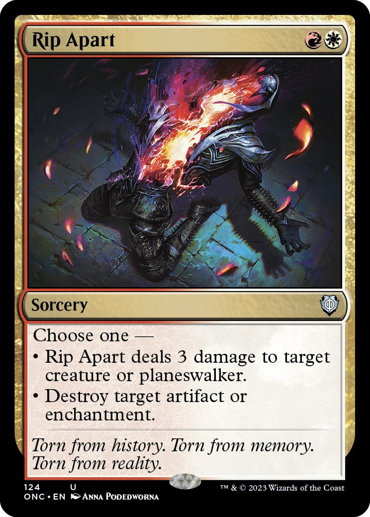 Rip Apart [Phyrexia: All Will Be One Commander] | Deep Dive Games St. Marys