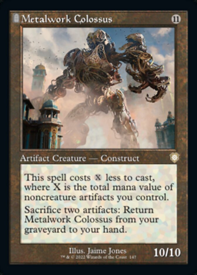 Metalwork Colossus (Retro) [The Brothers' War Commander] | Deep Dive Games St. Marys