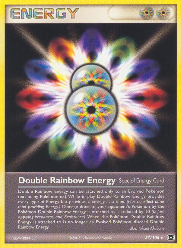 Double Rainbow Energy (87/106) [EX: Emerald] | Deep Dive Games St. Marys