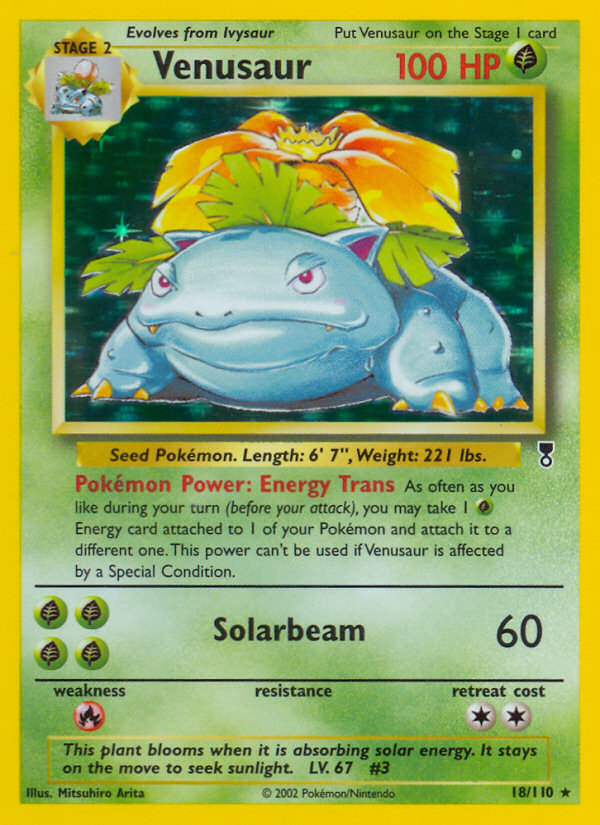 Venusaur (18/110) [Legendary Collection] | Deep Dive Games St. Marys