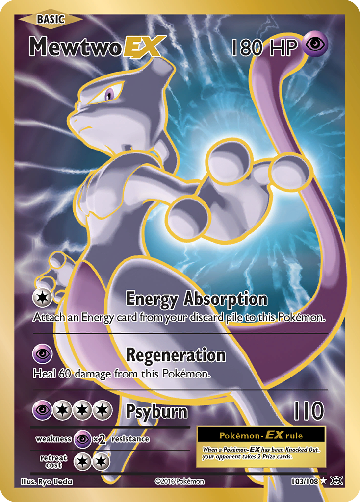 Mewtwo EX (103/108) [XY: Evolutions] | Deep Dive Games St. Marys