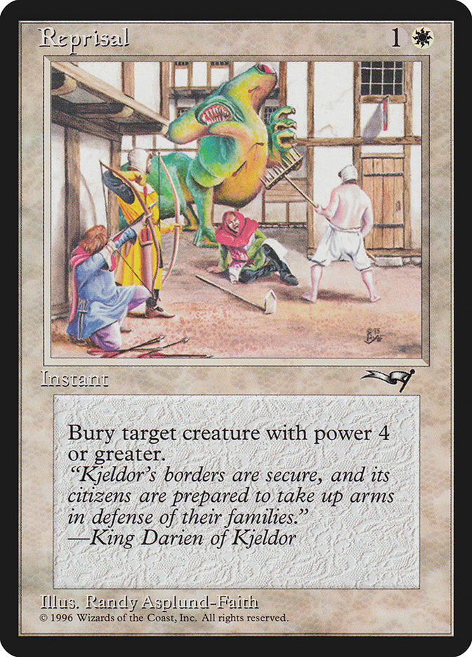 Reprisal (Green Monster) [Alliances] | Deep Dive Games St. Marys