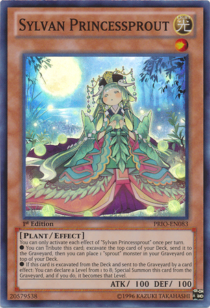 Sylvan Princessprout [PRIO-EN083] Super Rare | Deep Dive Games St. Marys